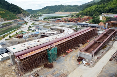 杭黄铁路千岛湖场站及配套设施工程建设顺利推