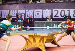 中国乒乓球公开赛 张继科晋级正赛