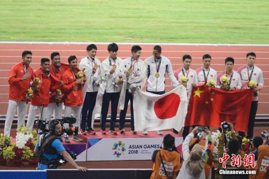 日本创40年来亚运最佳战绩 东京奥运将对中国