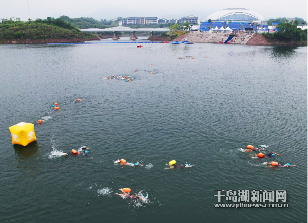 千岛碧水画中赛 2023千岛湖·界首自行车运动乡镇铁人三项赛举行