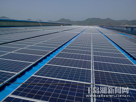 行环保理念 用光能发电 首家太阳能光伏发电企