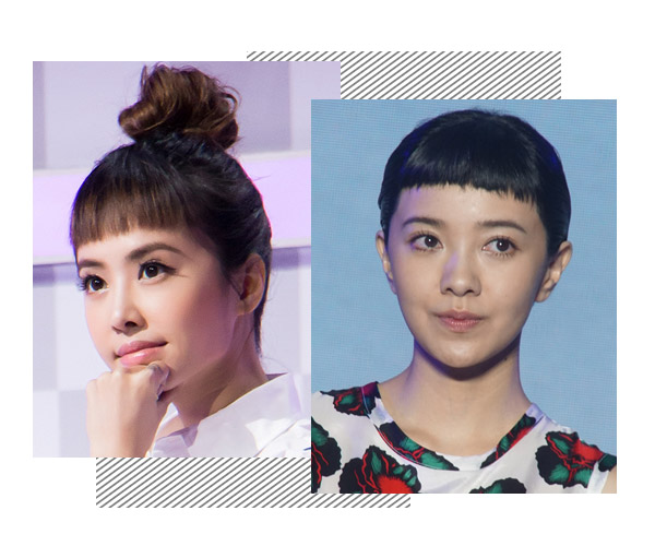  锅盖刘海锅盖头看久了 就没有违和感 