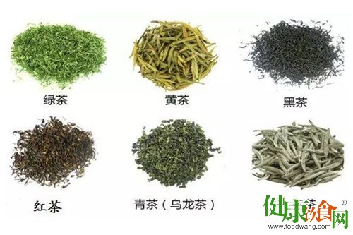 六类茶的不同功效