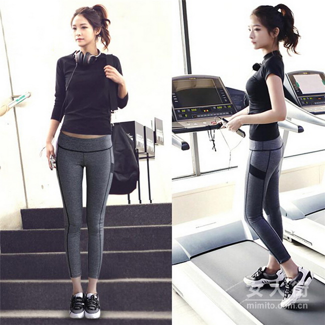 运动女生这些健身装扮,保证悦动你的心