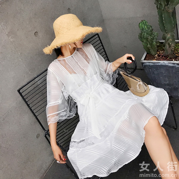 仙气十足的连衣裙，帮你实现公主梦