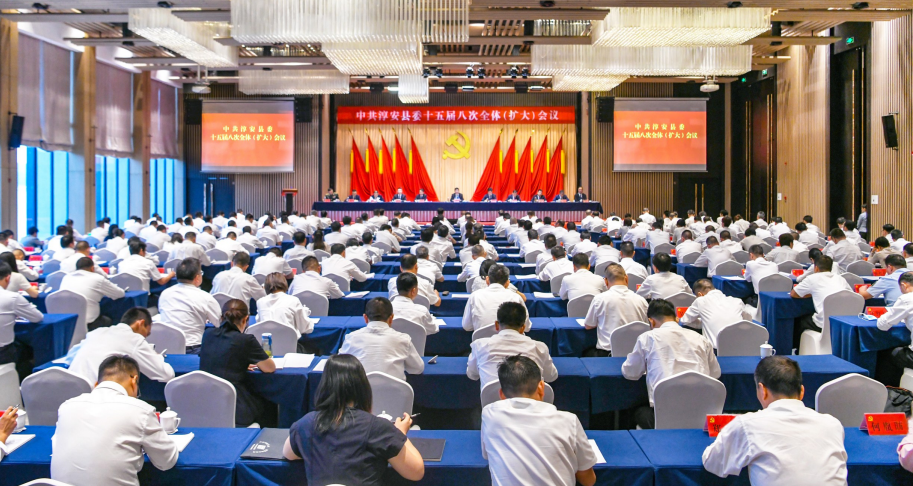 县委十五届八次全体（扩大）会议召开 加快推动淳安跨越式高质量发展 努力成为践行“绿水青山就是金山银山”理念示范和样板 县委常委会主持 听取杨泽伟受县委常委会委托作的工作报告