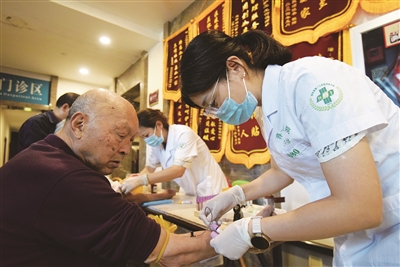 免费体检送到养老院