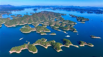 碧水漾千岛 冬景胜春光