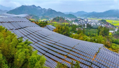 青山铺光伏 乡村添动能
